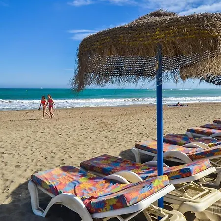 243 Aguila - Estudio Vista Al Mar - Piscina Y Playa Lägenhet Benalmádena